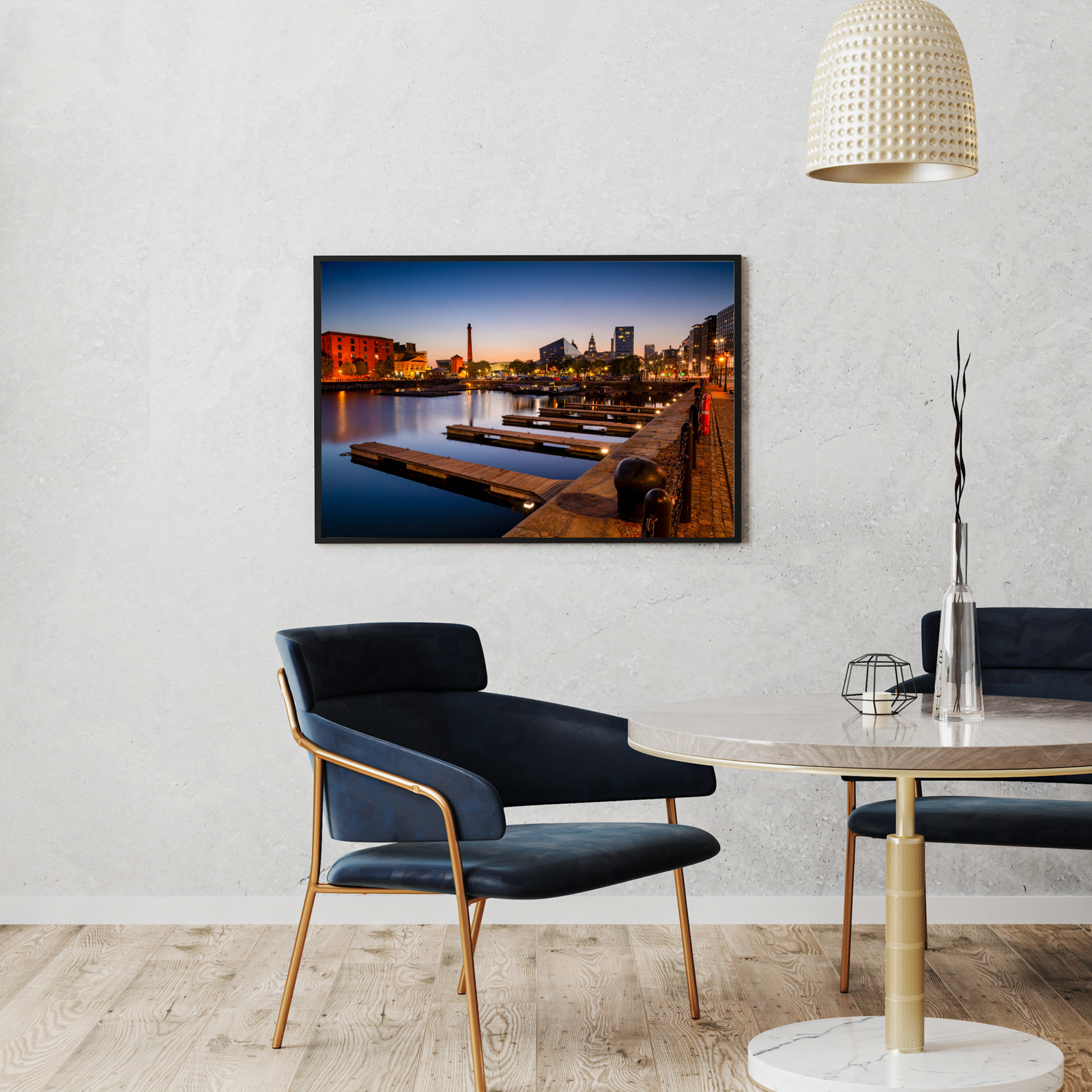 Liverpool Albert Dock at Dusk | Cityscape Wall Art Print - Image 2