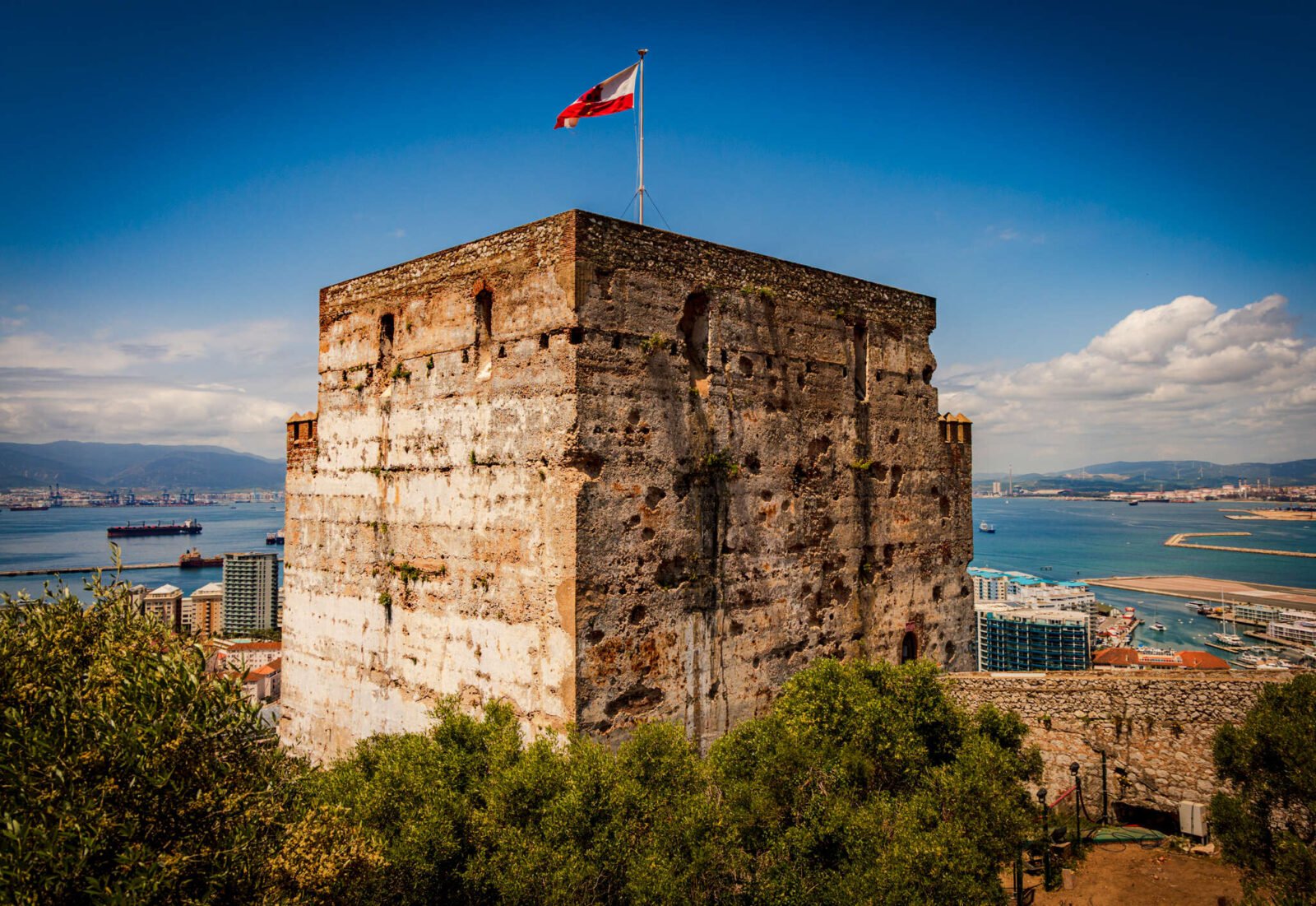 Moorish Castle, Gibraltar – Historic Fortress Digital Download Print