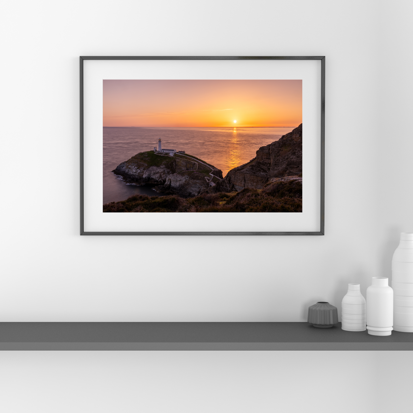 South Stack Lighthouse, Holyhead | A Spectacular Coastal Landmark | Landscape Wall Art Print - Image 7