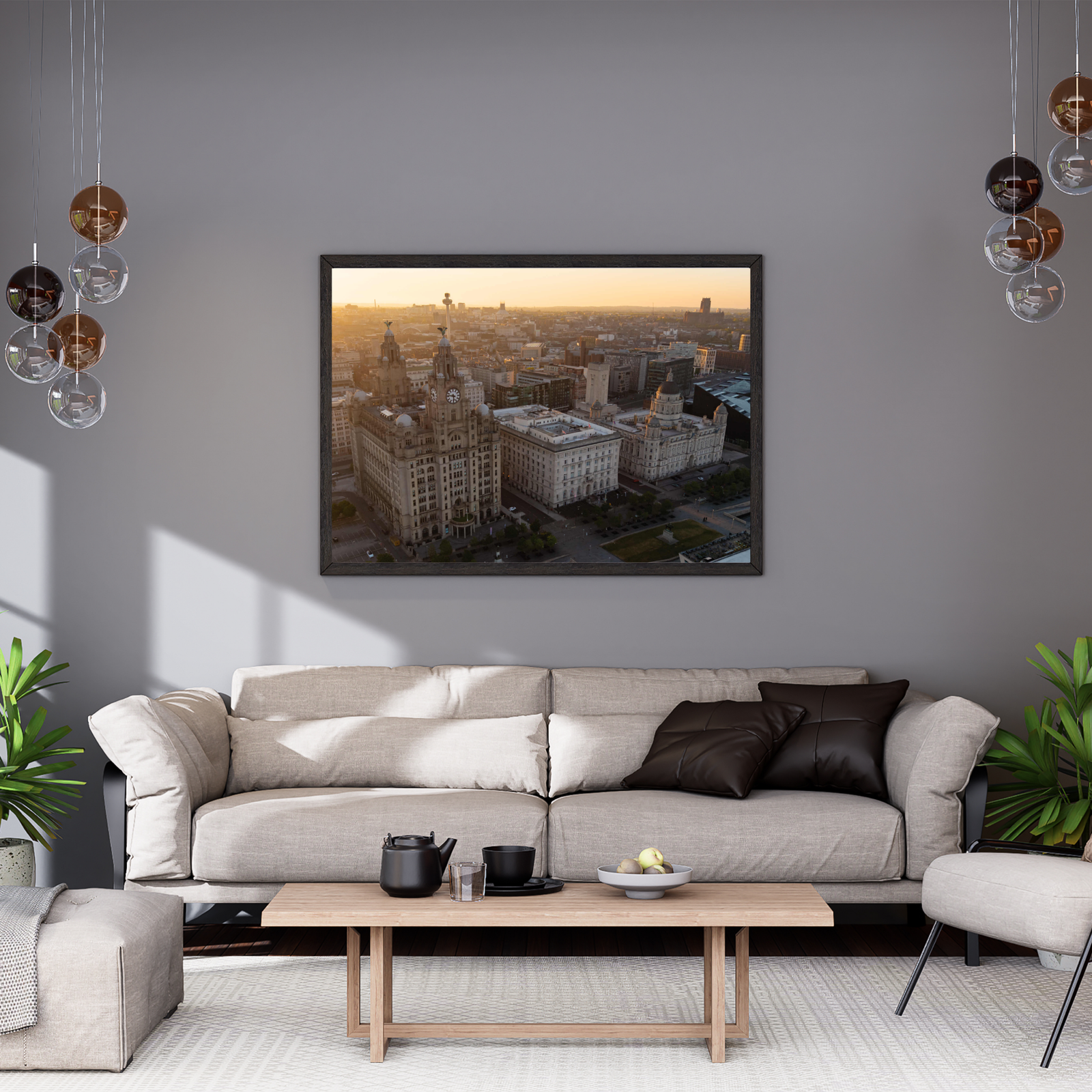Liverpool’s Iconic Waterfront Skyline | Cityscape Wall Art Print - Image 5
