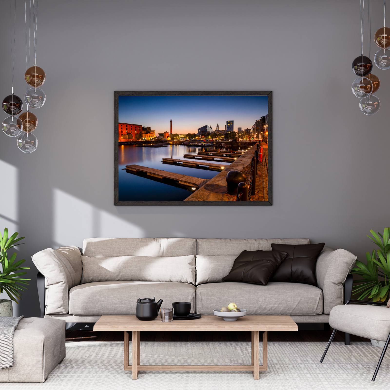 Liverpool Albert Dock at Dusk | Cityscape Wall Art Print - Image 4