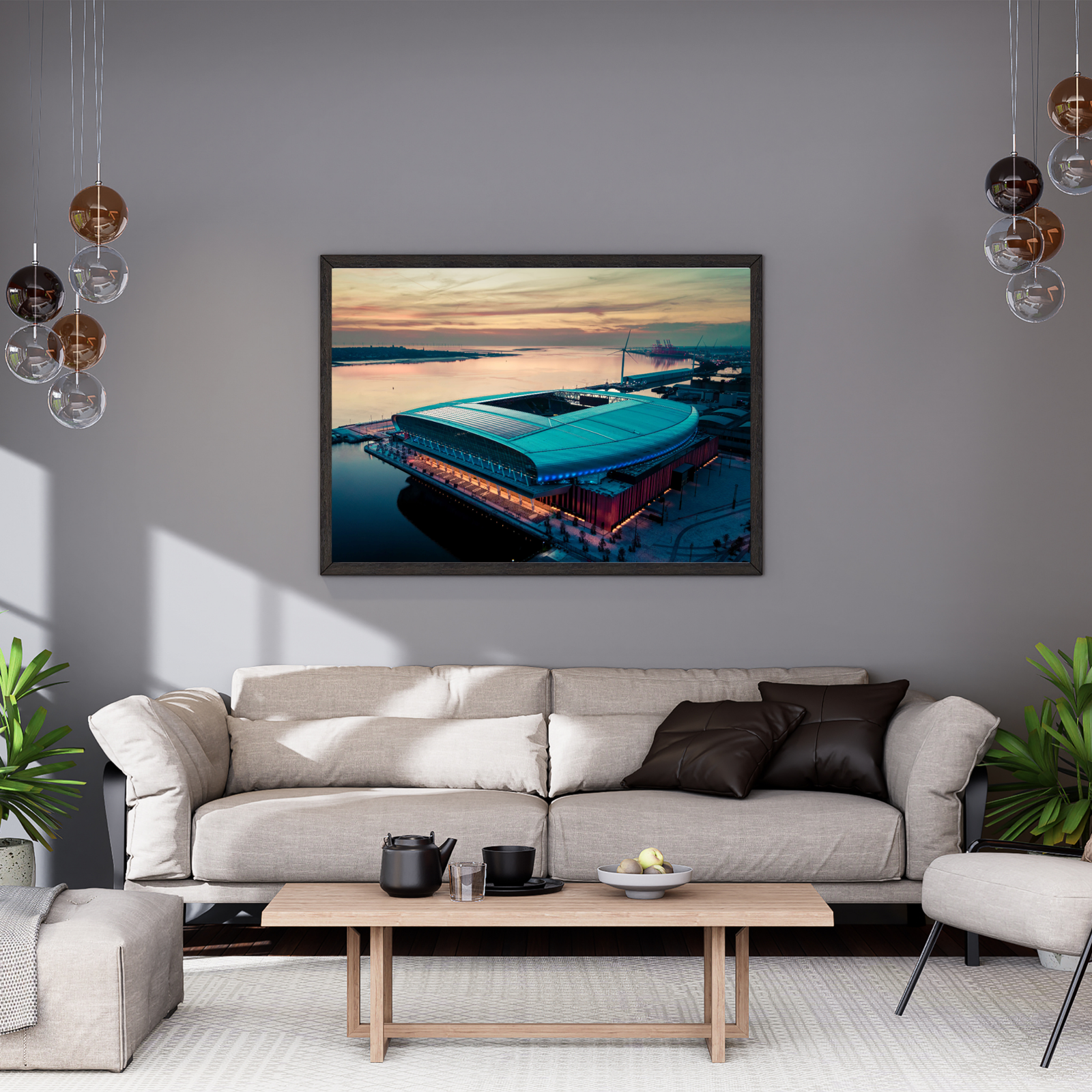 Everton FC Hill Dickinson Stadium | Liverpool Waterfront | Wall Art Print - Image 4