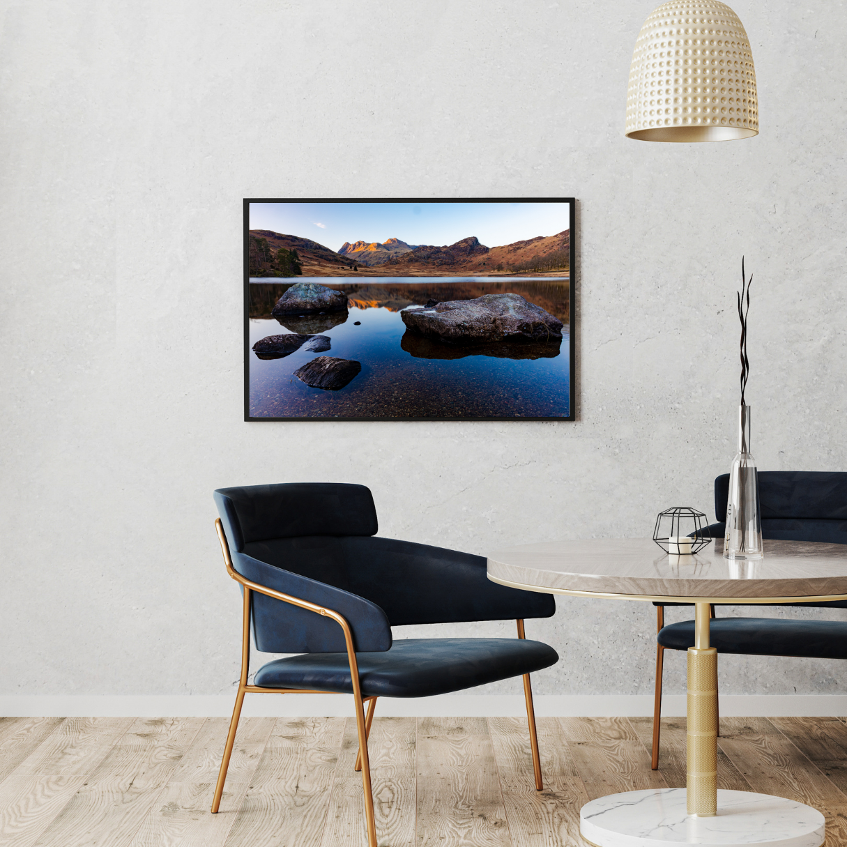 Blea Tarn Reflections | Lake District | Landscape Wall Art Print - Image 3