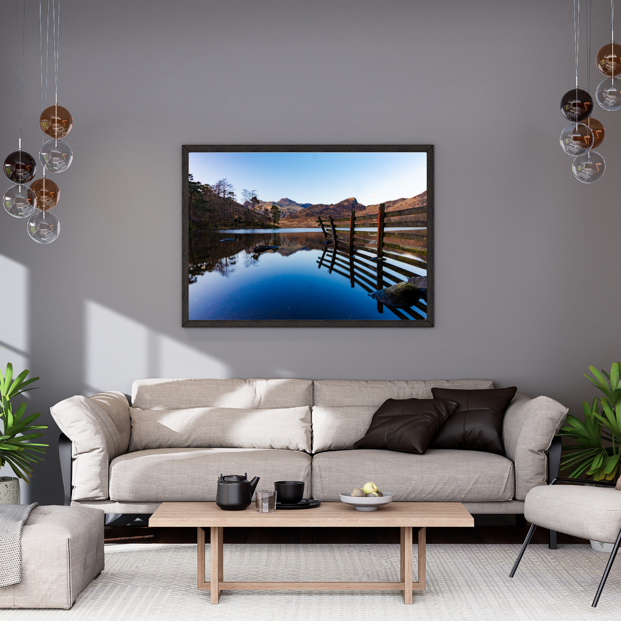 Blea Tarn Reflections | Lake District | Landscape Wall Art Print - Image 7
