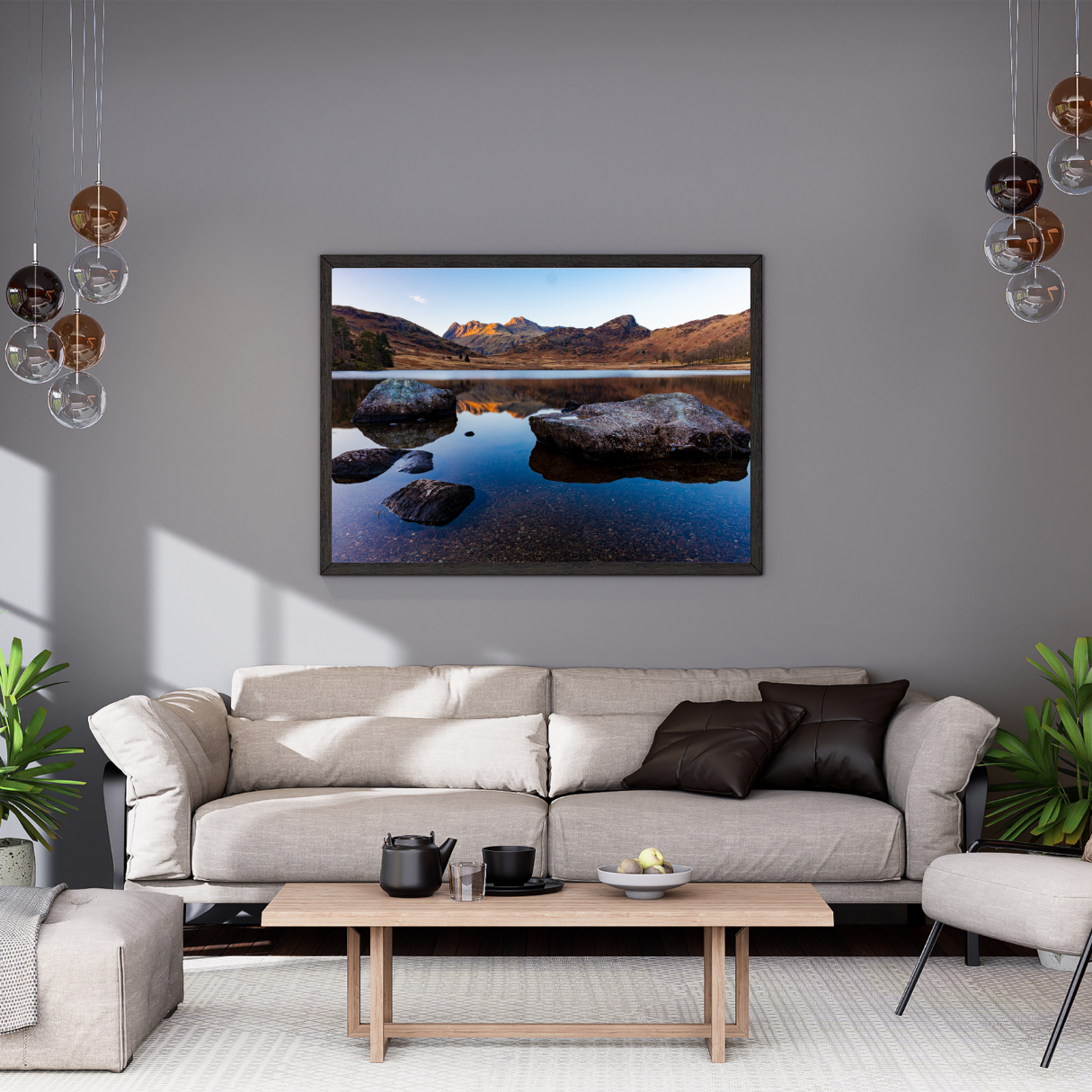 Blea Tarn Reflections | Lake District | Landscape Wall Art Print - Image 8