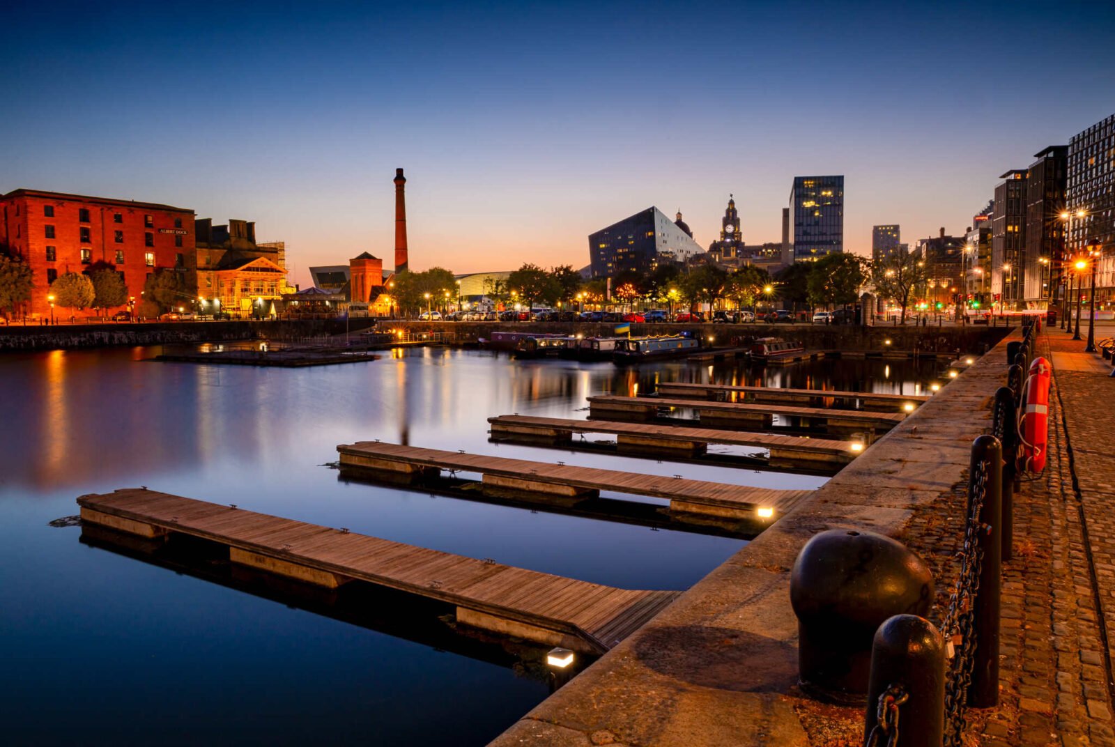 Liverpool Albert Dock at Dusk | Digital Download