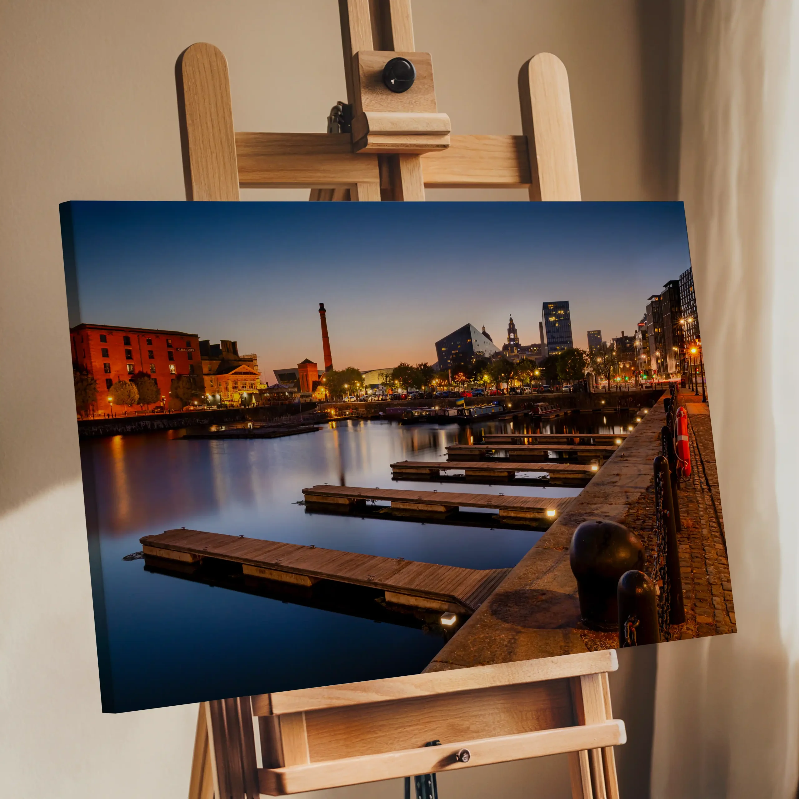 Liverpool Albert Dock at Dusk | Cityscape Wall Art Print - Image 6