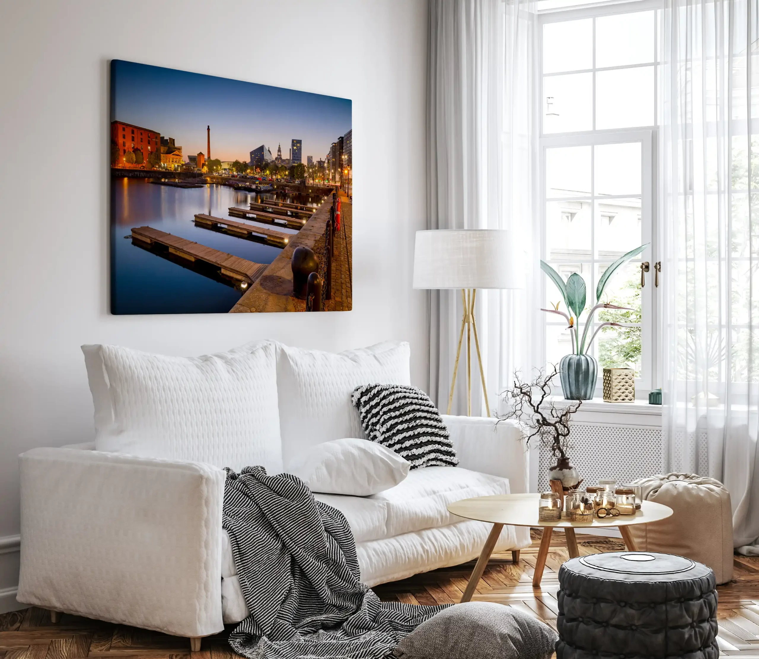 Liverpool Albert Dock at Dusk | Cityscape Wall Art Print - Image 7