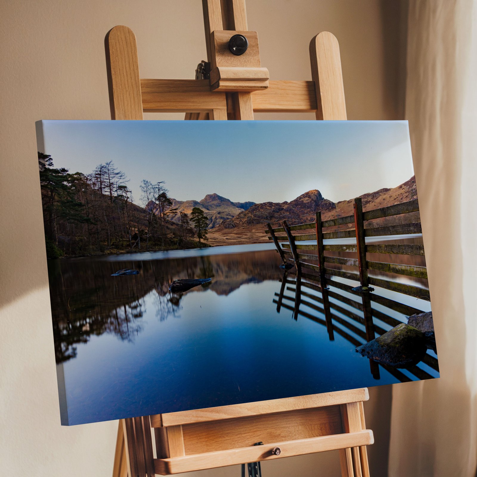Blea Tarn Reflections | Lake District | Landscape Wall Art Print - Image 2