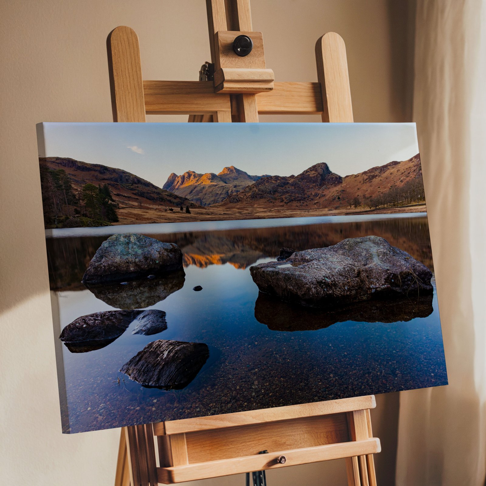 Blea Tarn Reflections | Lake District | Landscape Wall Art Print - Image 4