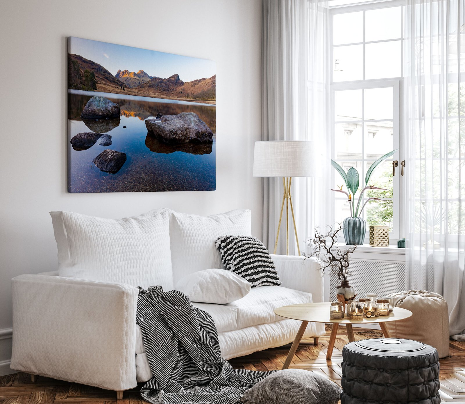 Blea Tarn Reflections | Lake District | Landscape Wall Art Print - Image 5
