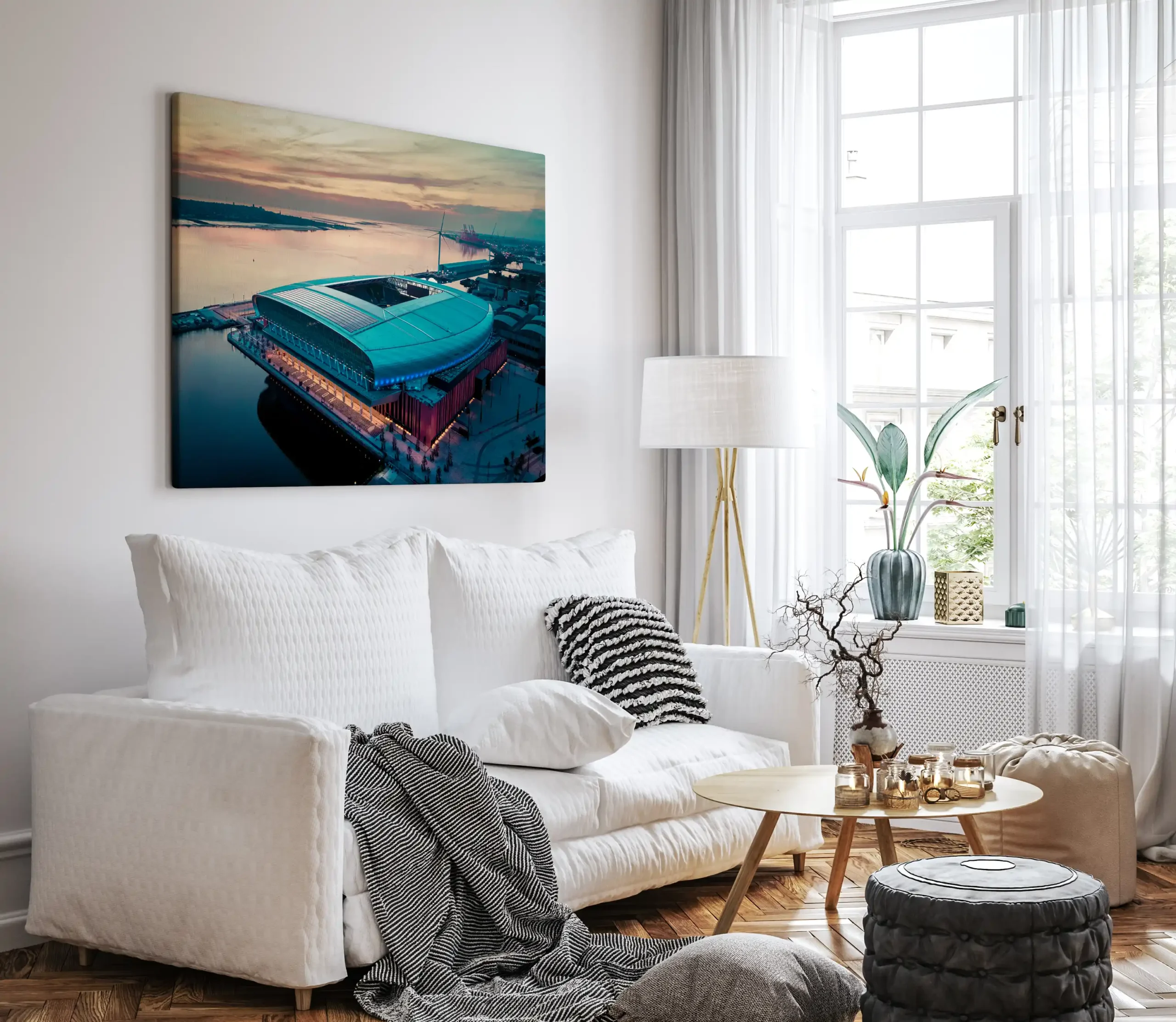 Everton FC Hill Dickinson Stadium | Liverpool Waterfront | Wall Art Print - Image 6
