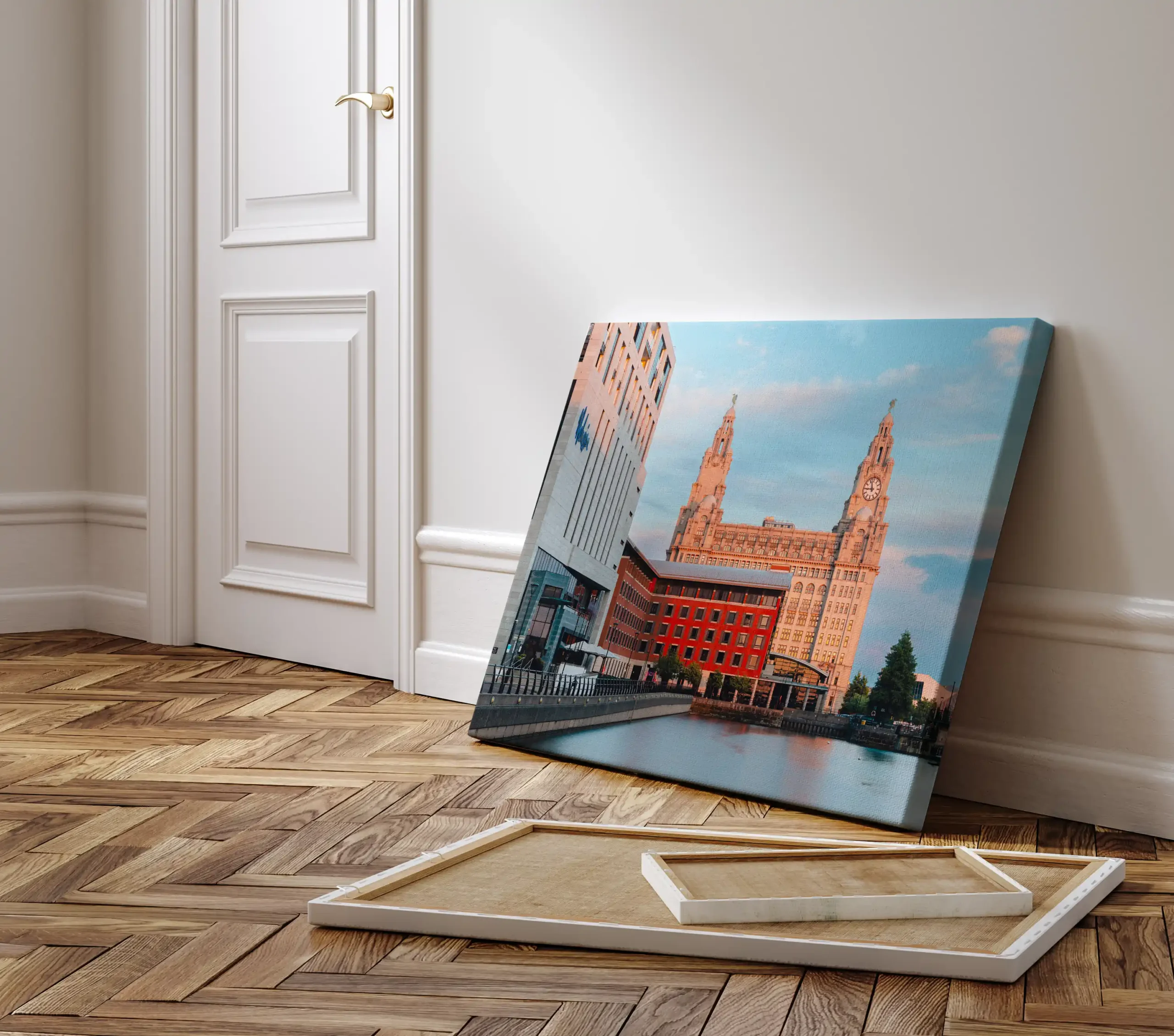 Liverpool Waterfront & Royal Liver Building | Cityscape Wall Art Print - Image 3