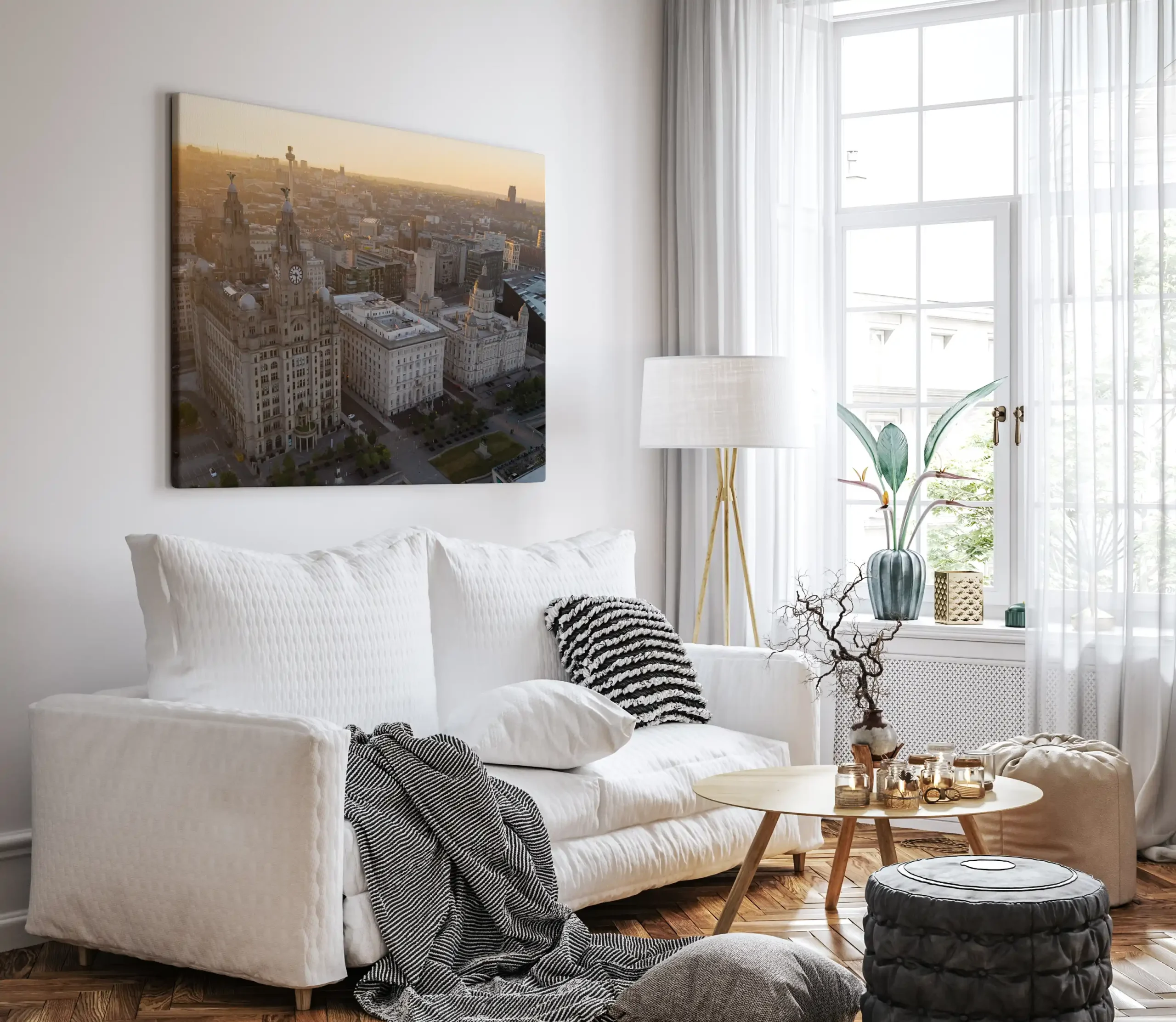 Liverpool’s Iconic Waterfront Skyline | Cityscape Wall Art Print - Image 8