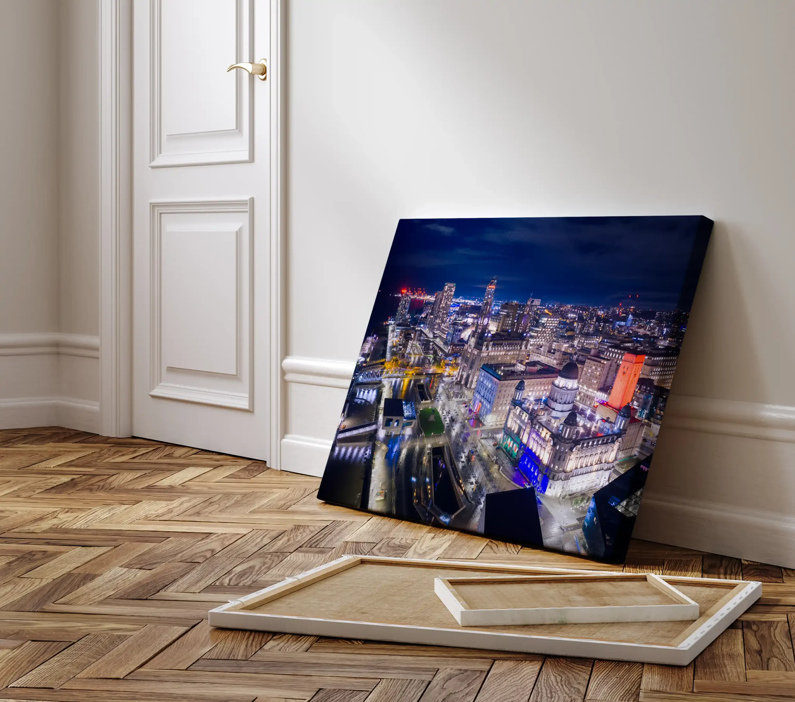 Discover Liverpool by Night | Cityscape Wall Art Print - Image 3