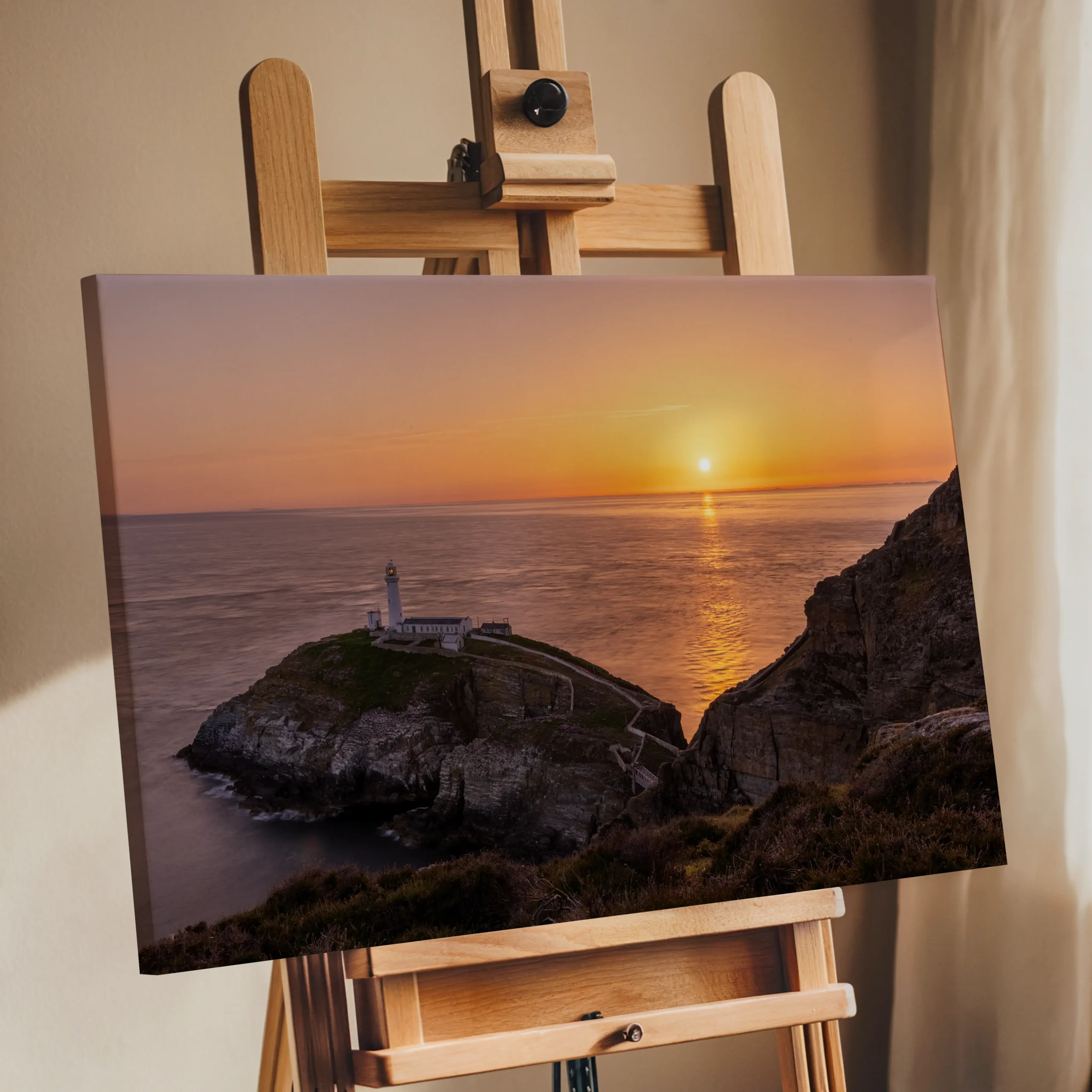 South Stack Lighthouse, Holyhead | A Spectacular Coastal Landmark | Landscape Wall Art Print - Image 4