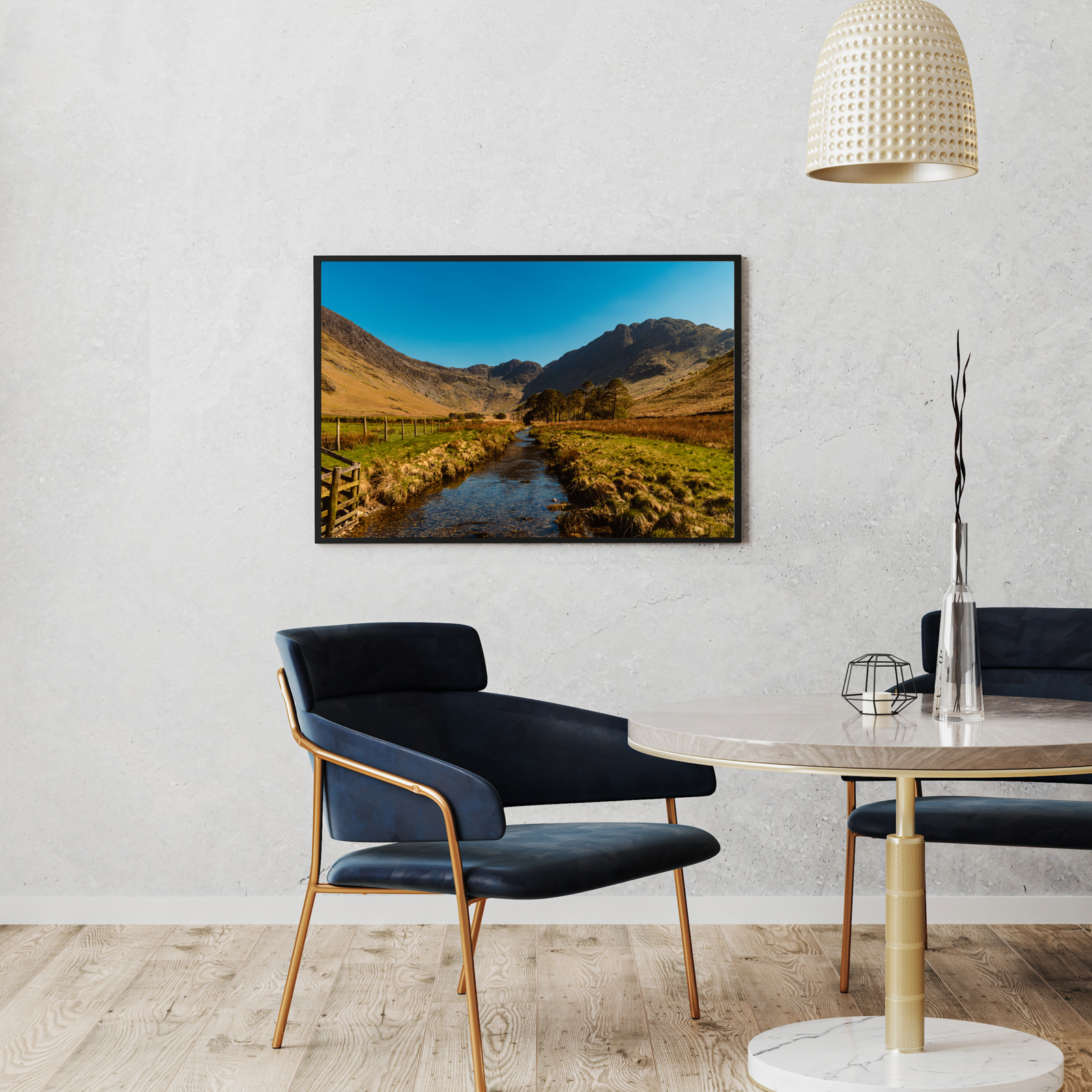 Buttermere Stream | Lake District | Landscape Wall Art Print - Image 2