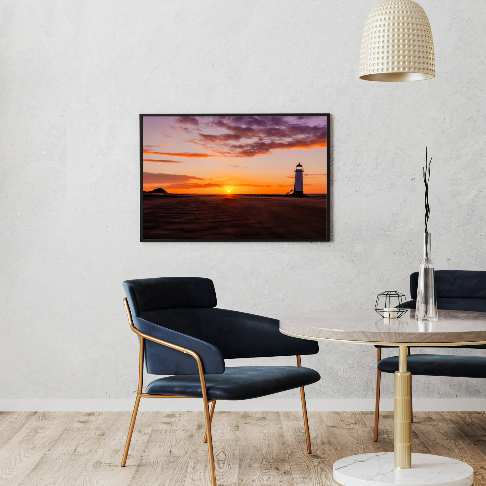 Talacre Lighthouse Sunset | North Wales | Coastal Photography - Image 2