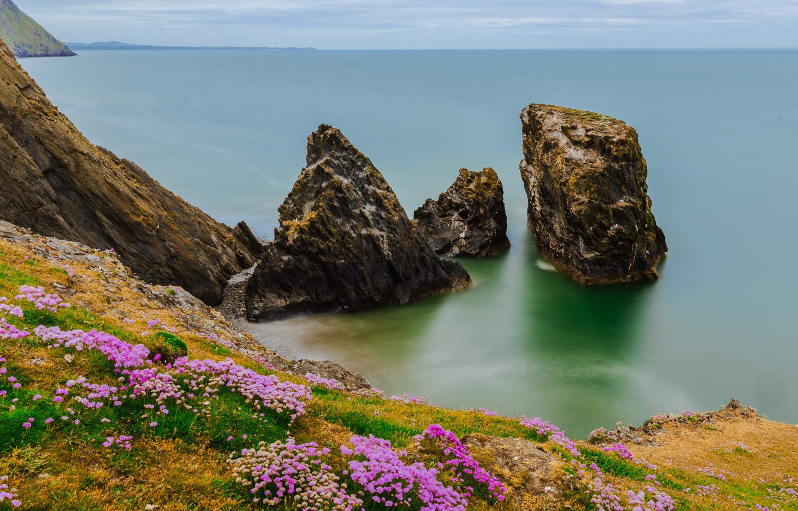 Guardians of the Welsh Coast Sea Stacks | North Wales | Landscape Wall Art