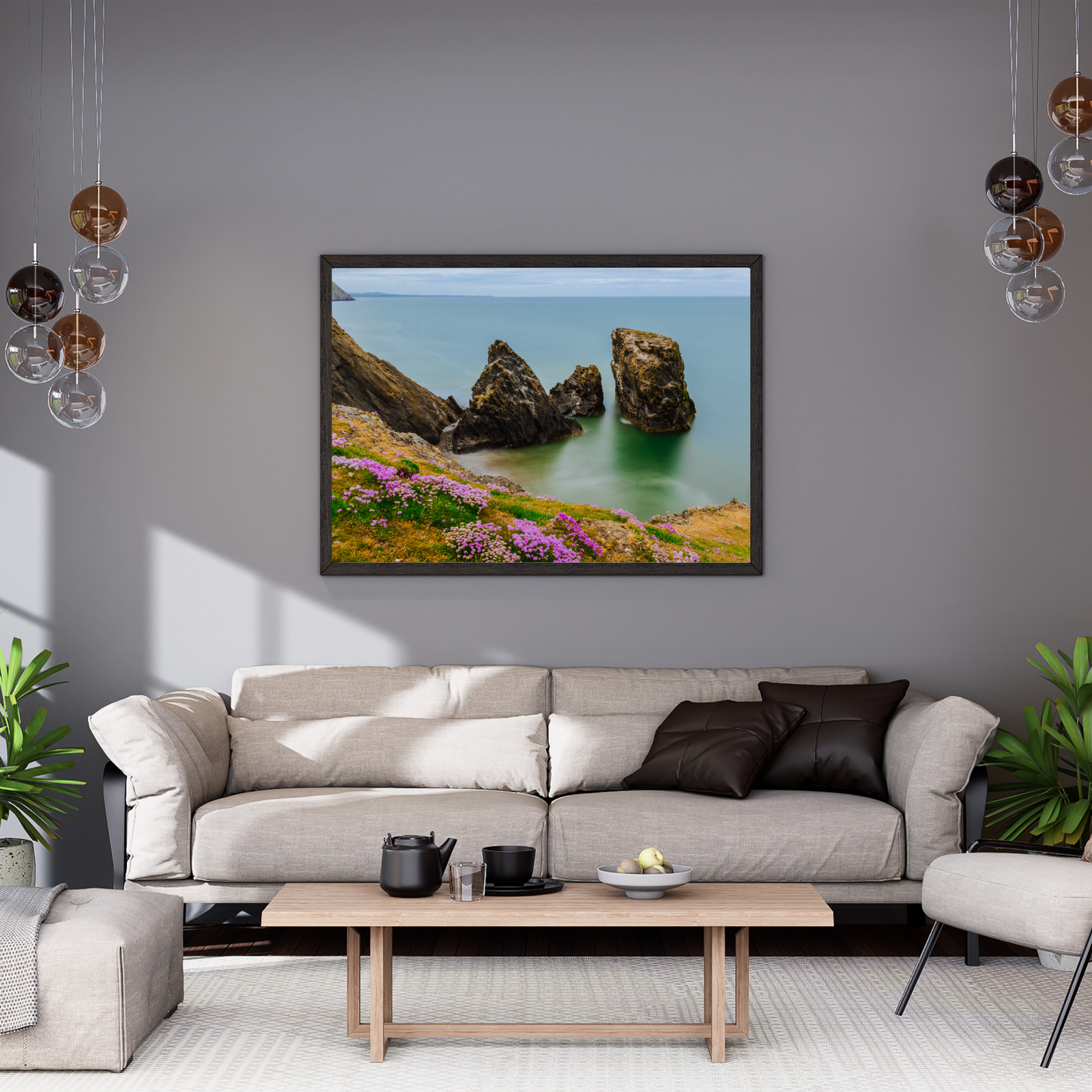 Guardians of the Welsh Coast Sea Stacks | North Wales | Landscape Wall Art - Image 4