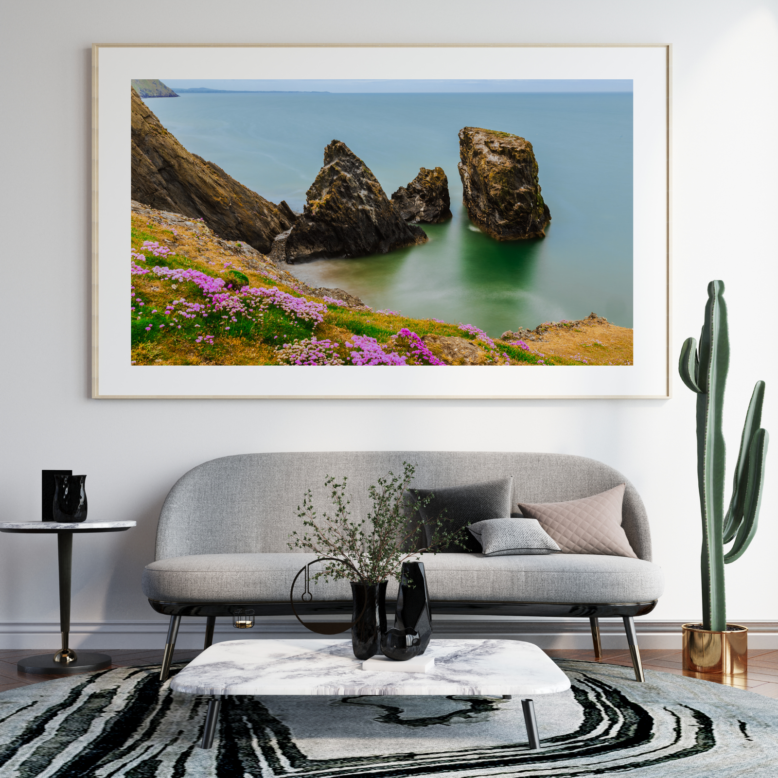 Guardians of the Welsh Coast Sea Stacks | North Wales | Landscape Wall Art - Image 5